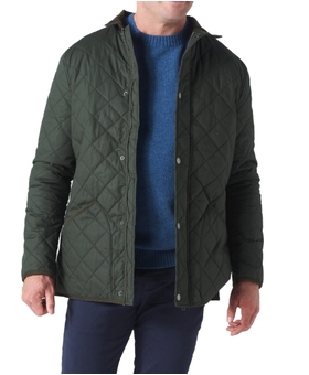 Jasper Quilted Jacket - Army Green