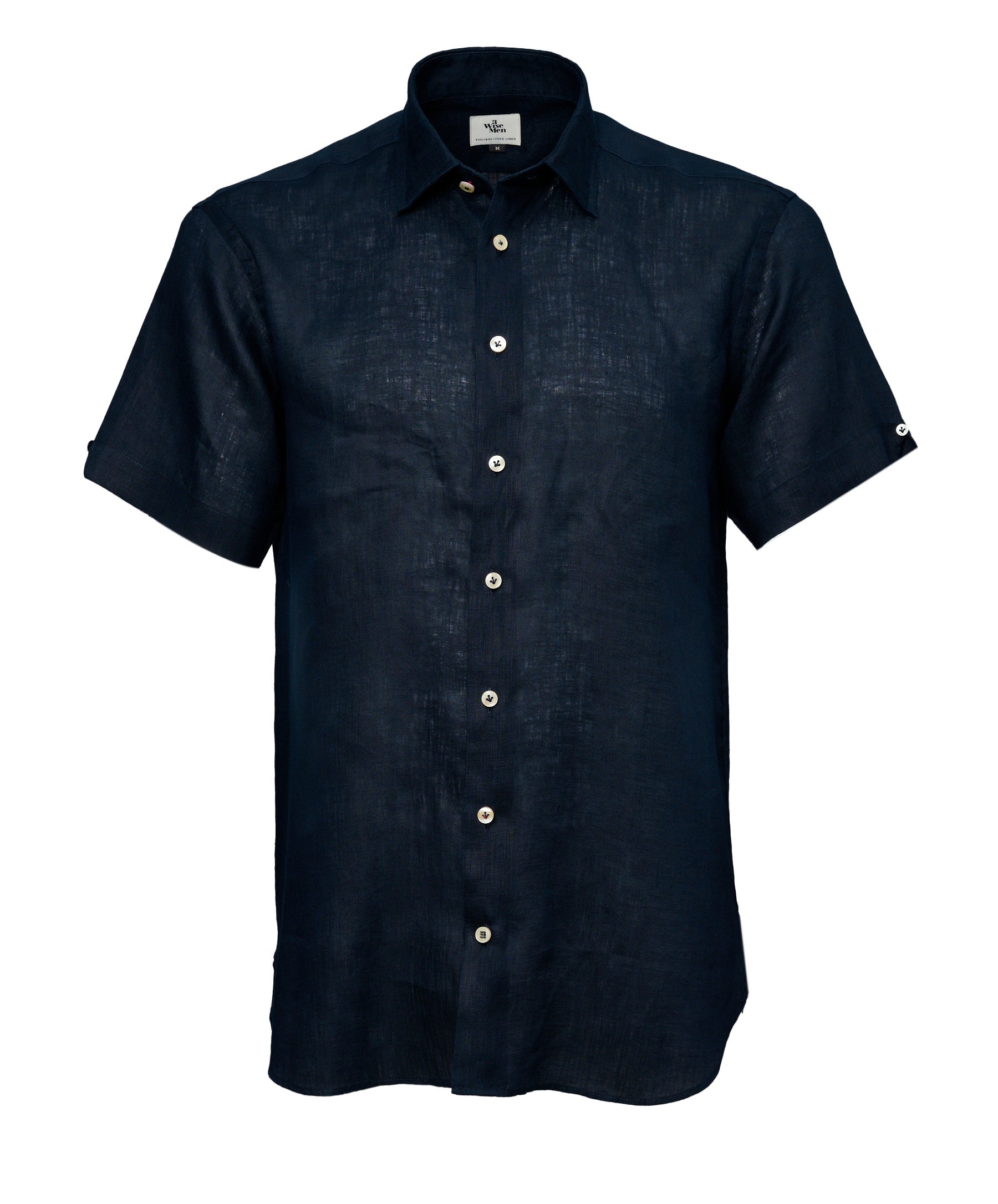 Mens linen shirts short sleeve hot sale